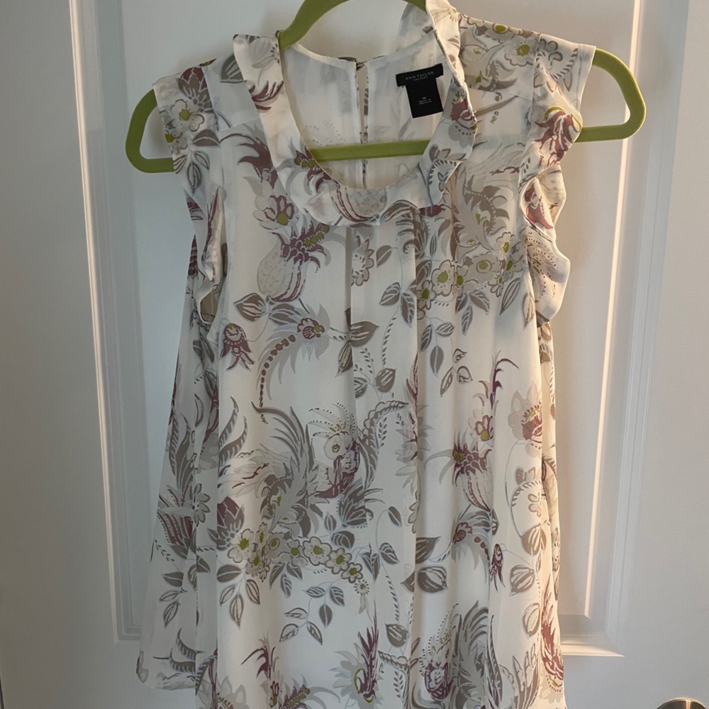 Ann Taylor Sleeveless Blouse